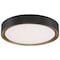 Access Lighting Malaga, LED Flush Mount, Matte Black Finish, Acrylic Lens Acrylic 49972LEDD-MBL/ACR - alternate 6
